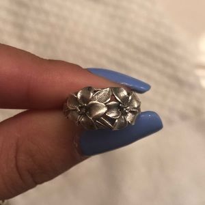 Plumeria flower ring
